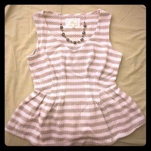 Anthropologie sleeveless top!